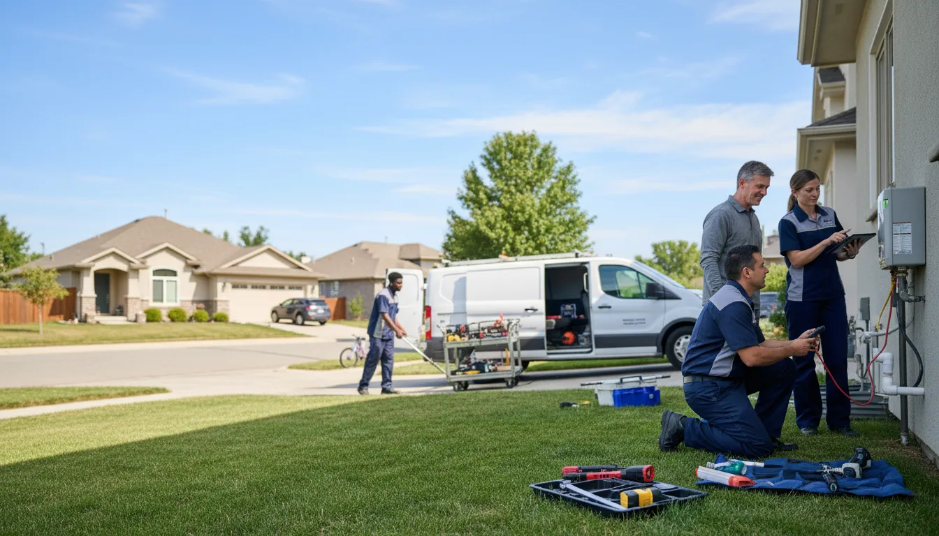 Tankless water heater service in Roulette, PA